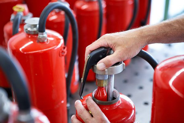 Fire extinguisher SCBA EEBD services Dubai